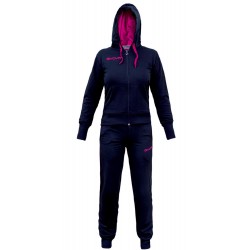 GIVOVA TUTA DONNA LADY TR015 SLIM Blu/Fuxia