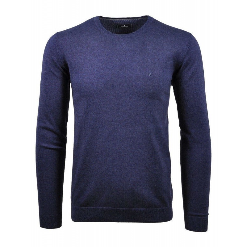 Ragman Maglia Uomo Cotone e Cashmere Col. Blu Chiaro