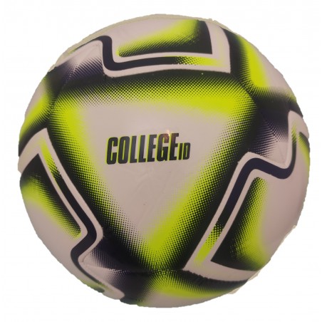 Errea Pallone Calcio College ID - Bianco / Giallo Mis. 5