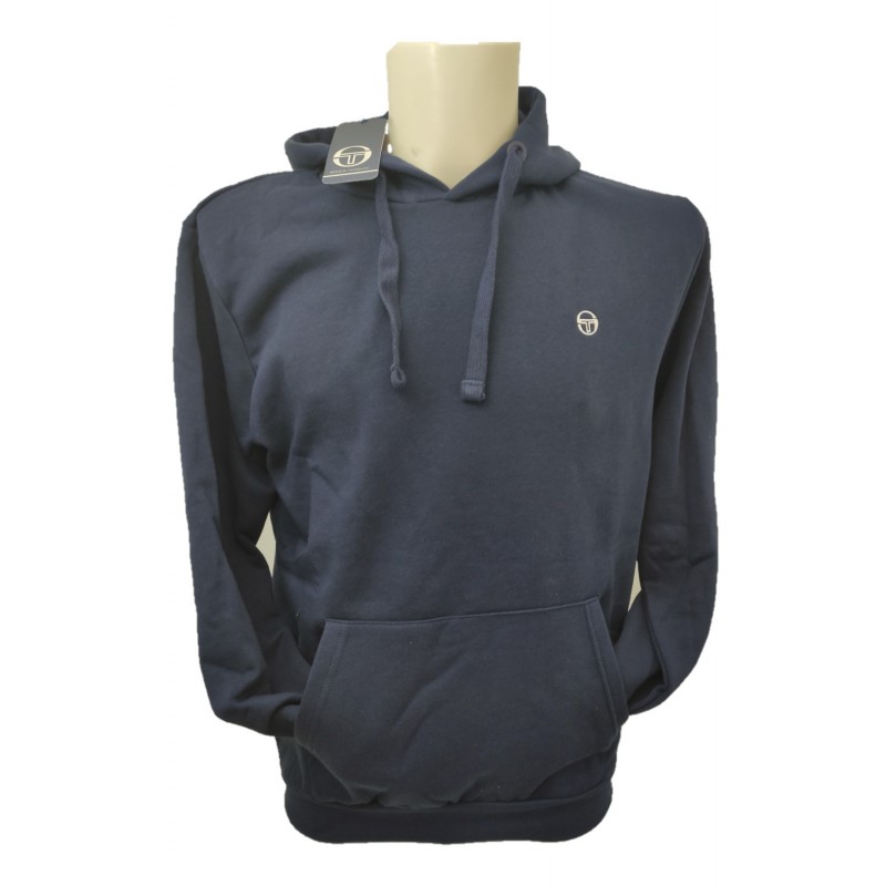 SERGIO TACCHINI FELPA CON CAPPUCCIO FZ SWEAT BLU